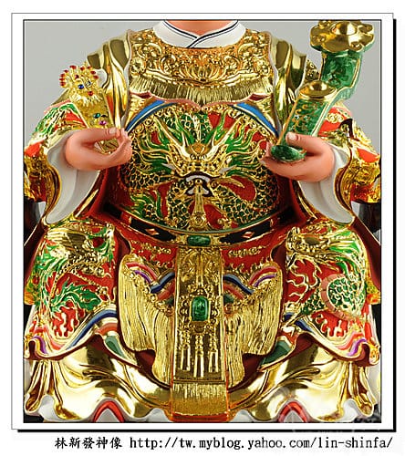 神像-一尺六梢楠木-龍鳳袍媽祖(特殊奏板如意體)