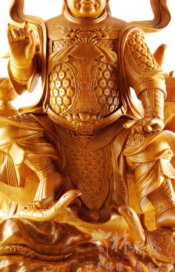 新發神藝-玄天大帝(淡彩．神佛指示特別體) - 林新發神桌佛俱 | 台灣．南崁