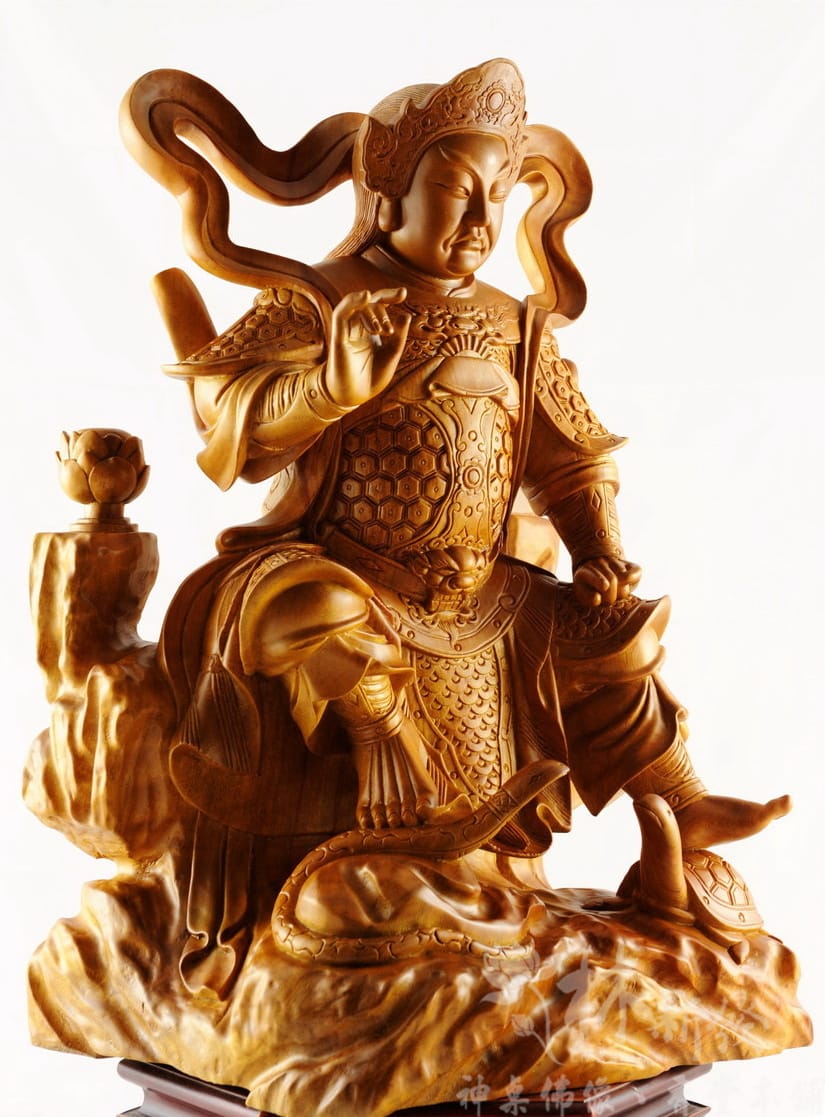 新發神藝-玄天大帝(淡彩．神佛指示特別體) - 林新發神桌佛俱 | 台灣．南崁