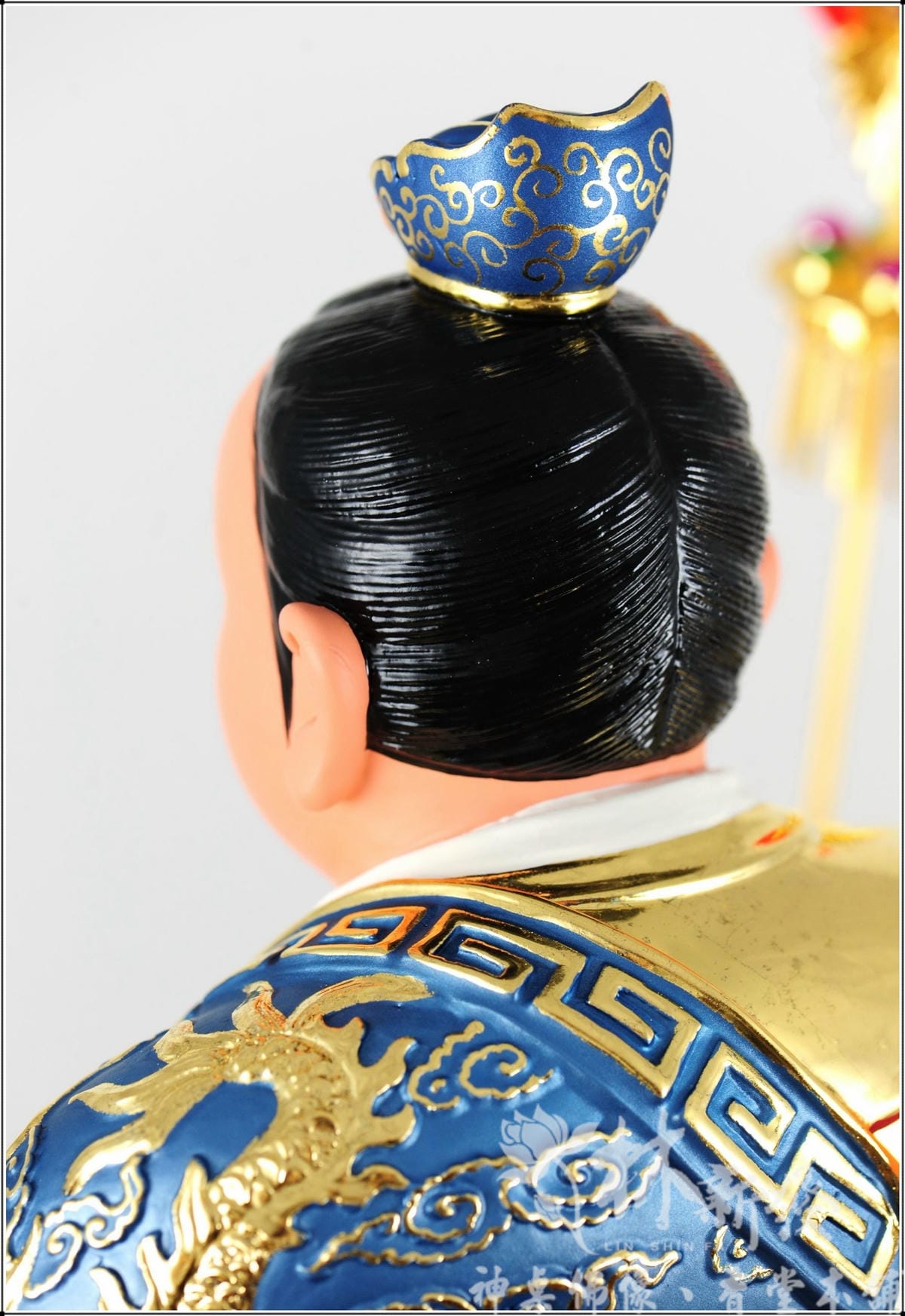 神像-尺三拖尺六-小太子按金彩繪完成囉! - 林新發神桌佛俱 | 台灣.南崁