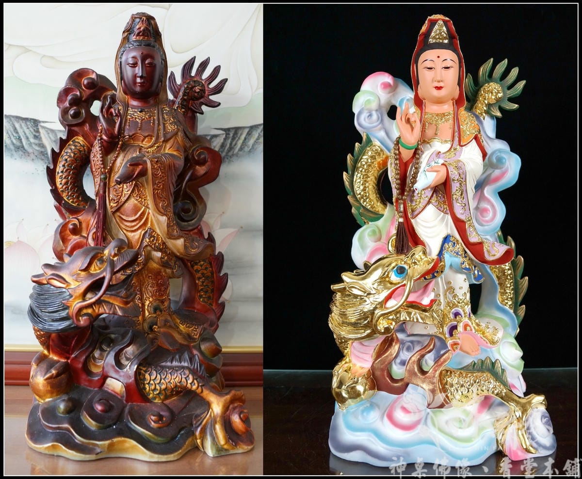 神佛金身翻新-金龍觀音（再現莊嚴金身）
