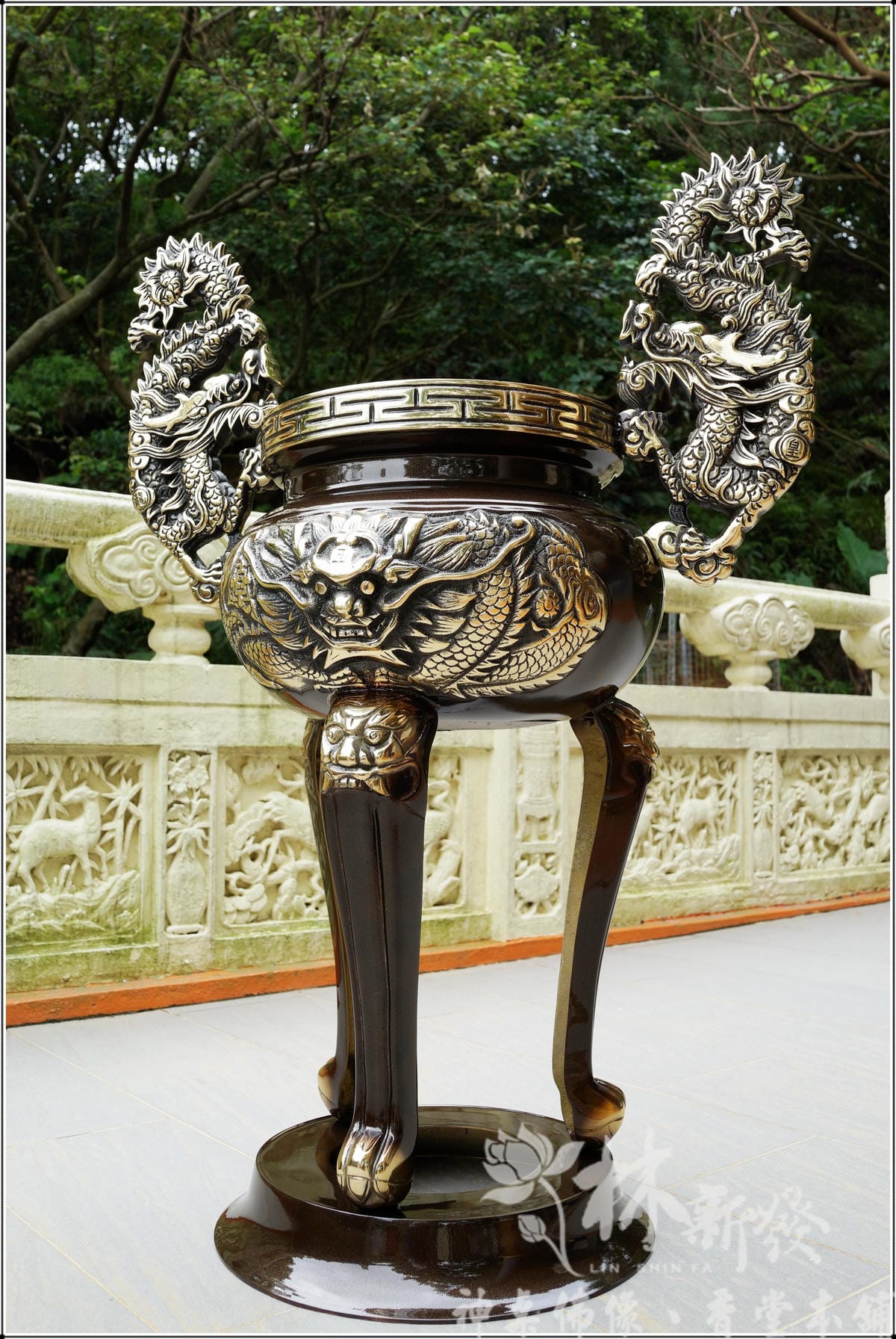 新發佛俱-天公爐台灣手工作品(尺三/尺六/翻古銅色)