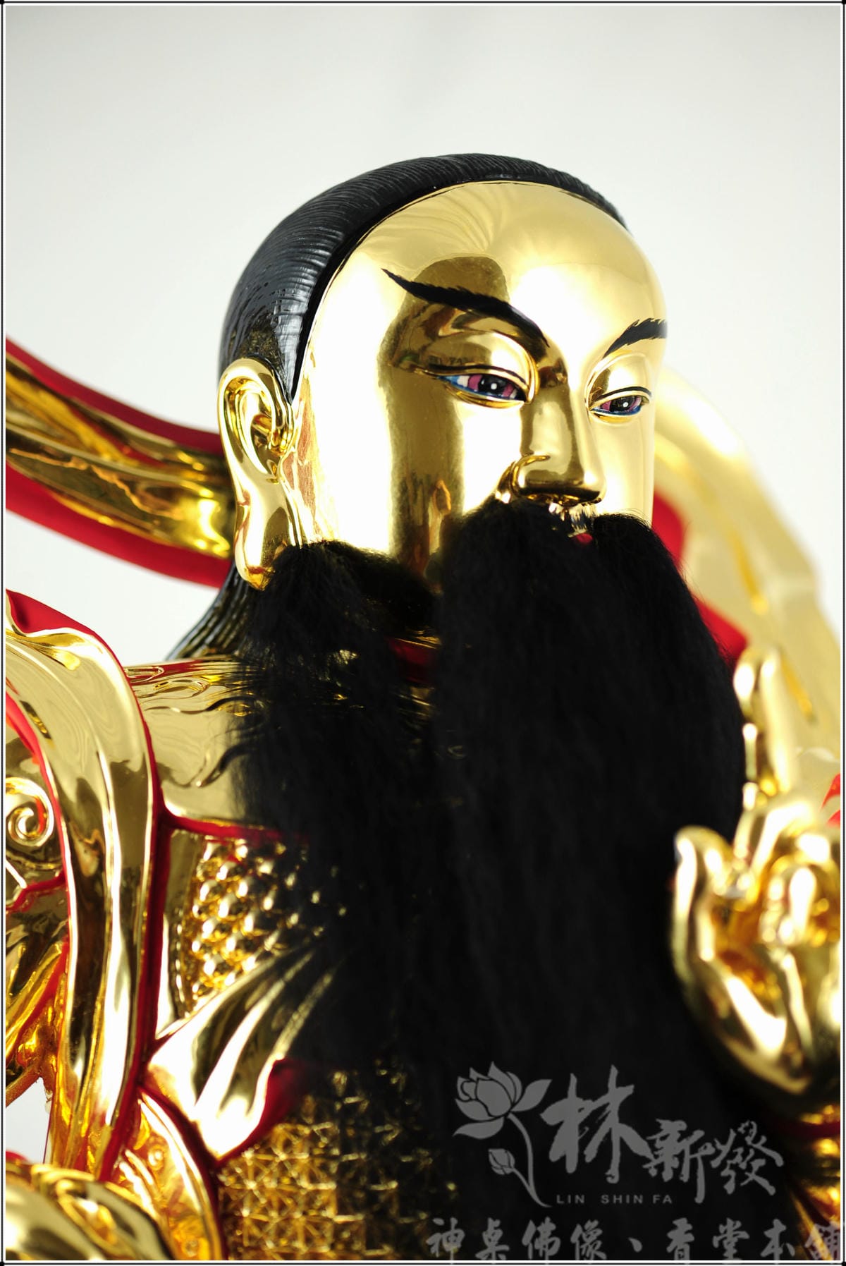 新發神藝-玄天金上帝(特細錦花) - 林新發神桌佛俱 | 台灣．南崁