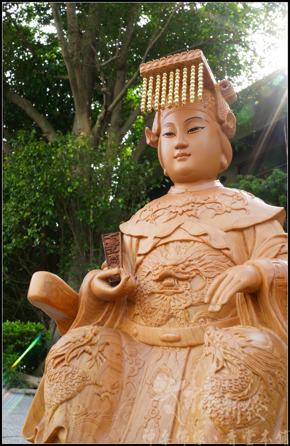 白沙屯媽祖娘娘.台灣檜木精雕-011.JPG 白沙屯媽祖娘娘.台灣檜木精雕-011.JPG