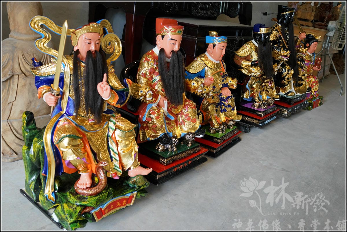 新發神藝-地藏王(山岩水景蓮花體．尺六．四尺二)