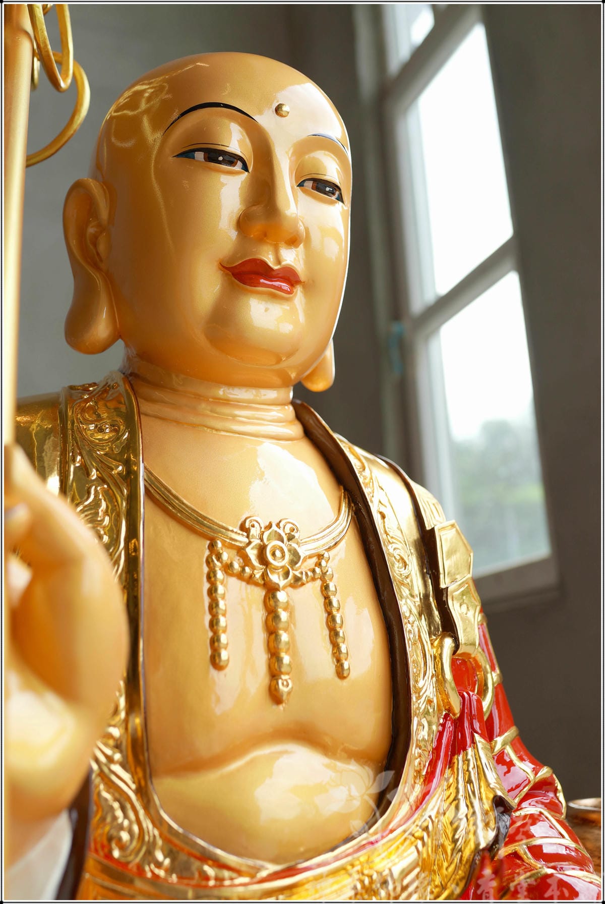 新發神藝-地藏王(山岩水景蓮花體．尺六．四尺二)