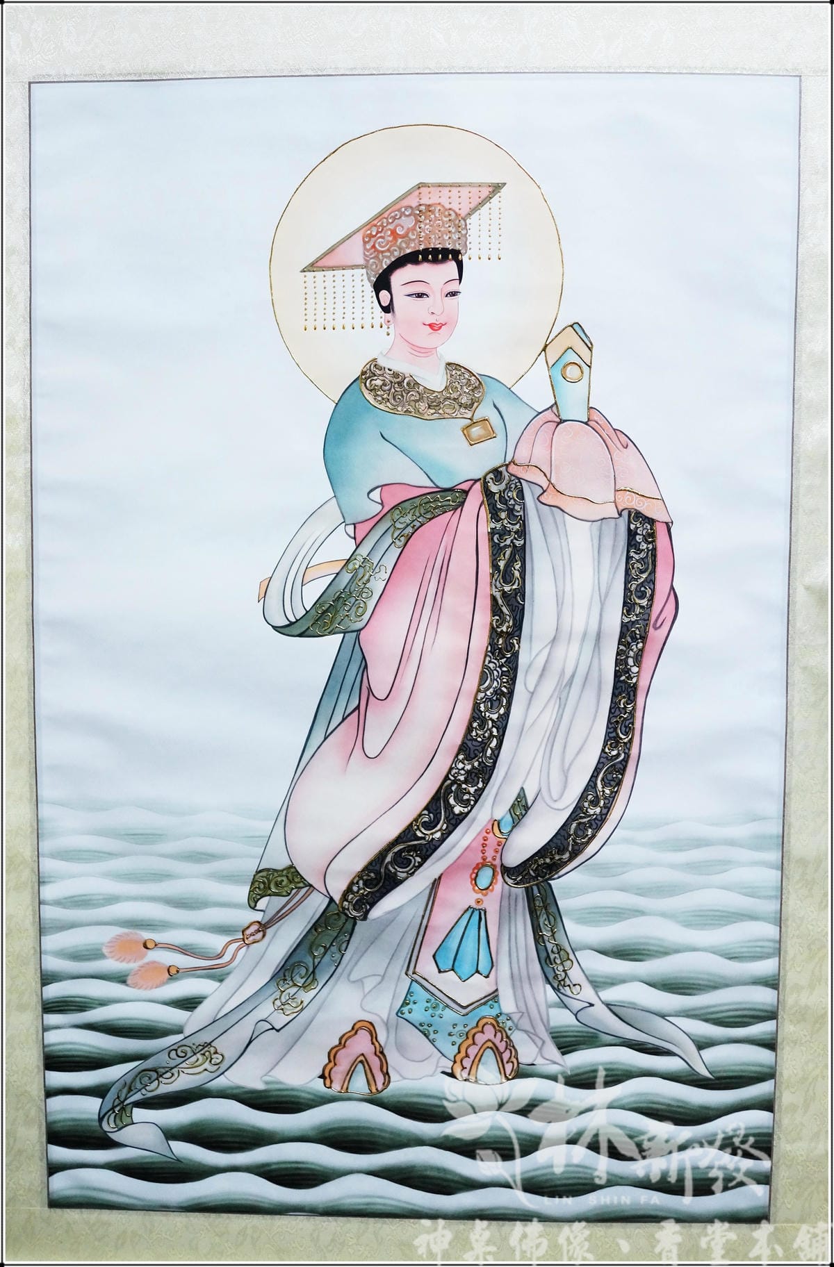 現代手繪神彩藝術，全台灣手工的神藝匠心