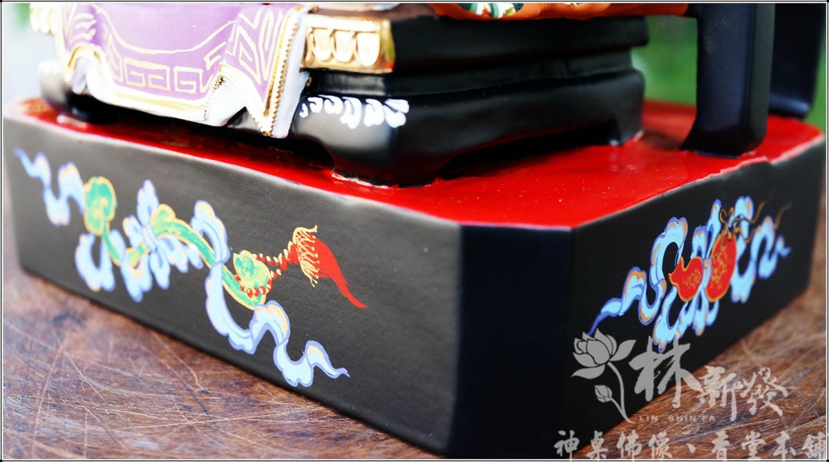 神尊修復-百年池王現金身．田都與龜王爺整修