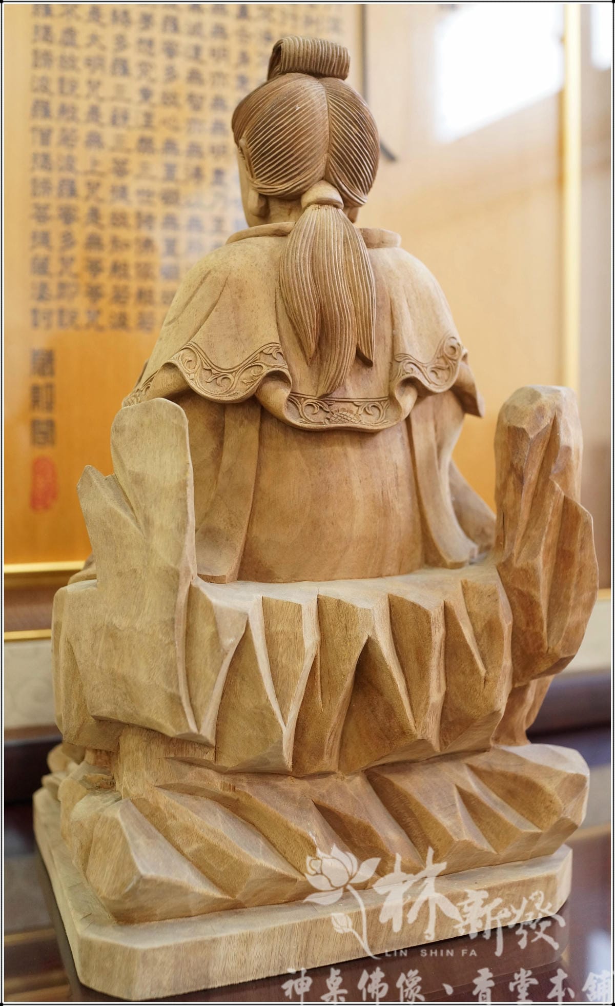 新發神藝-地母娘娘(自在體．橘袍/原色/金身創作)