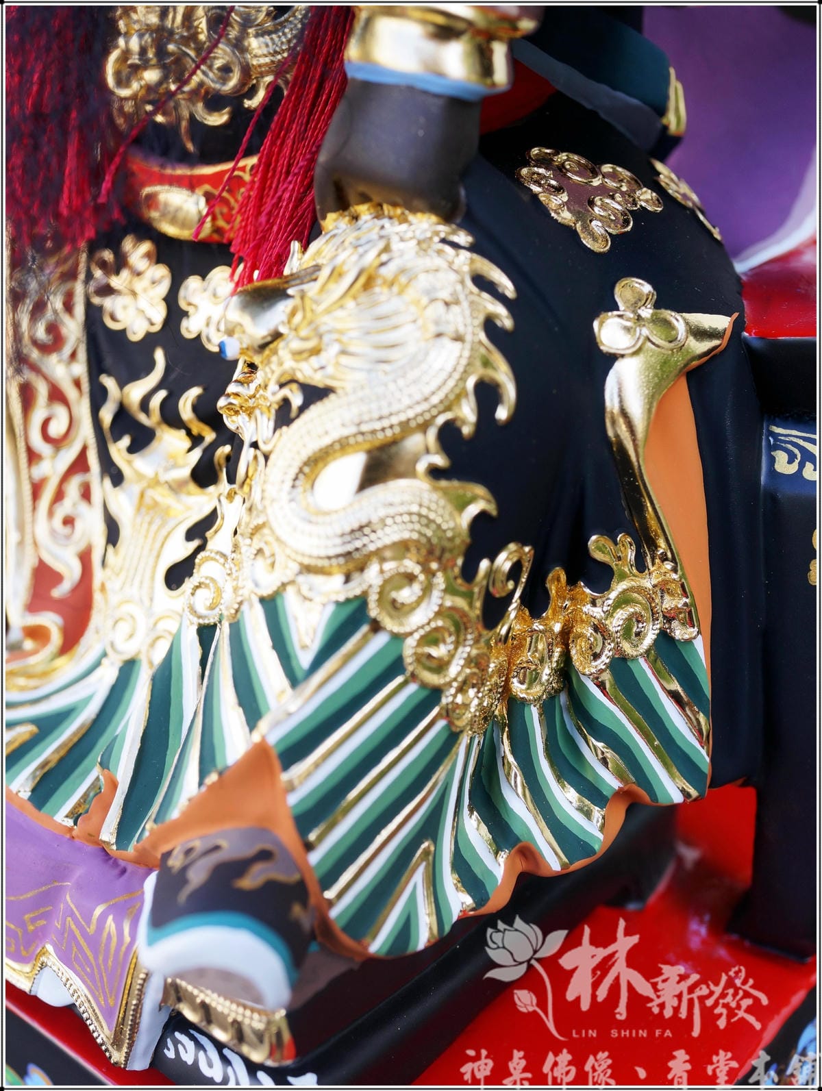神尊修復-百年池王現金身．田都與龜王爺整修