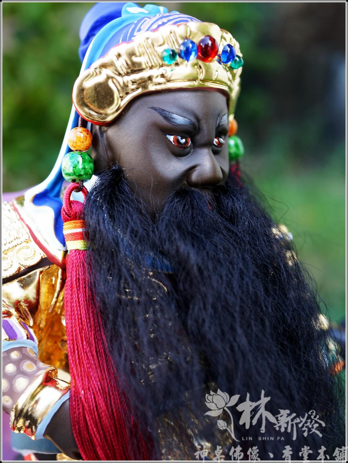 神尊修復-百年池王現金身．田都與龜王爺整修