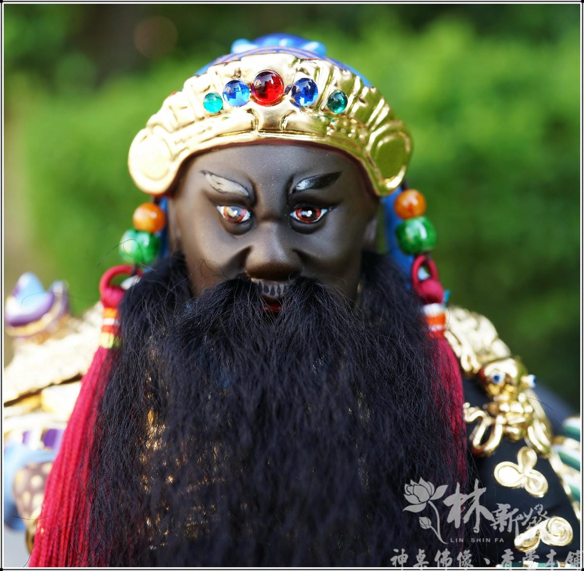 神尊修復-百年池王現金身．田都與龜王爺整修