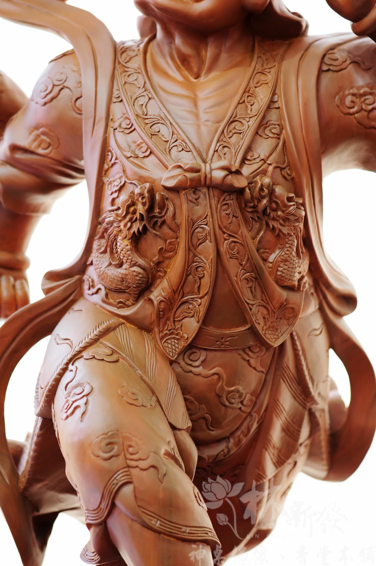 新發神藝-千里眼將軍．順風耳將軍(二尺二高/68公分作品)