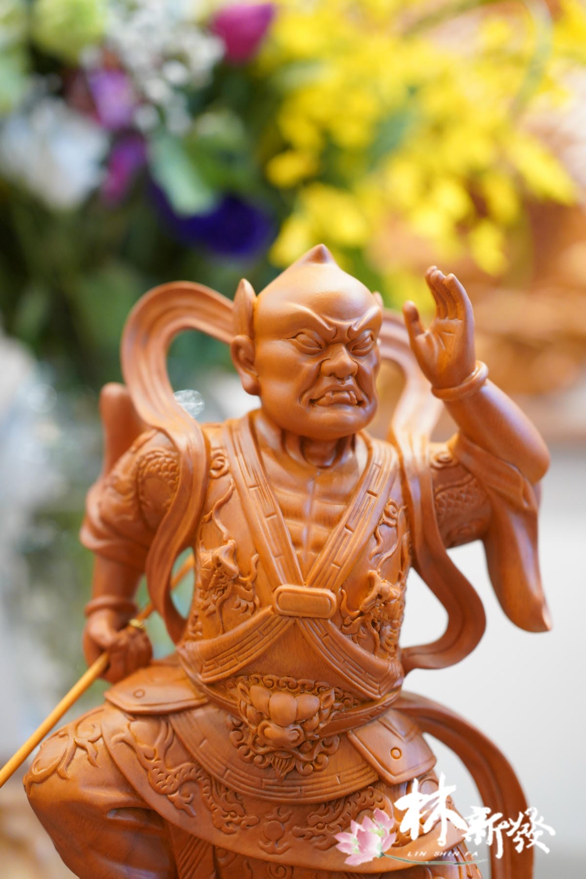 新發神藝-千順護法(八吋八手工戰神體) 新發神藝-千順護法(八吋八手工戰神體)