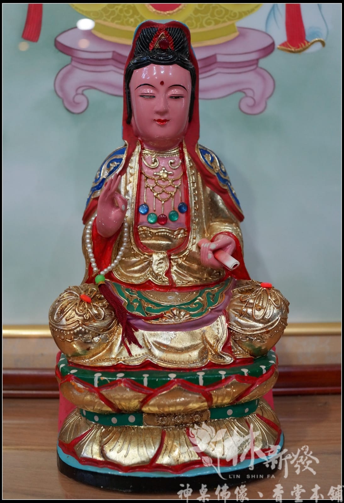 神像修復-福德正神、觀世音菩薩(台灣一級純金) 神像修復-福德正神、觀世音菩薩(台灣一級純金)