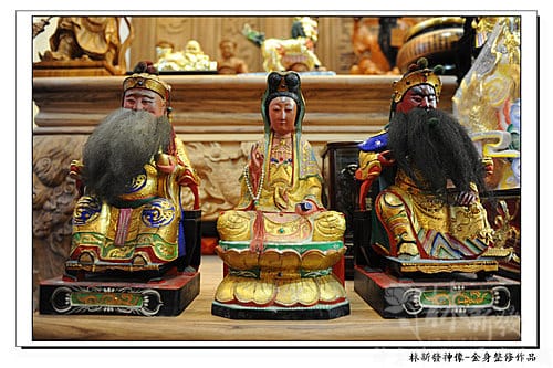 新發神藝-青山宮土地公．古體泥做土地公．整修圓滿