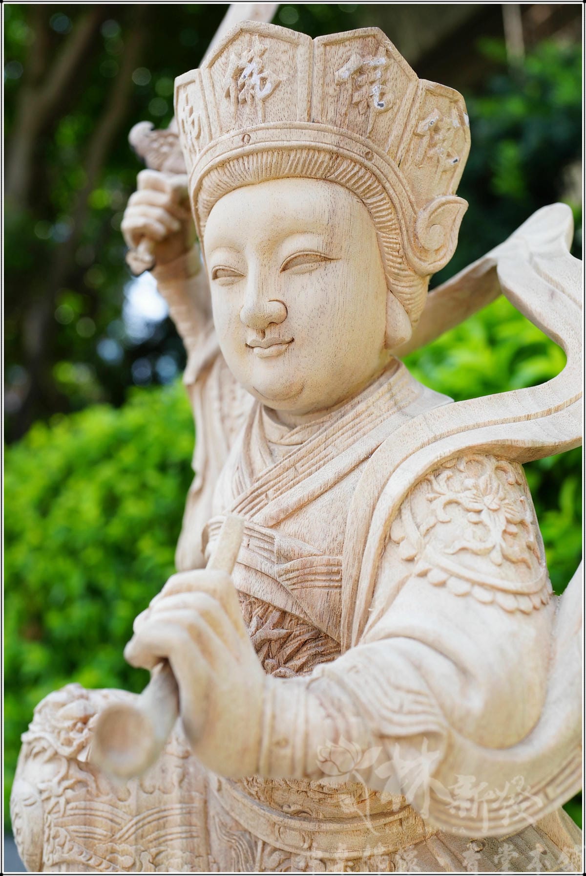新發神藝-順天聖母．手工五佛帽