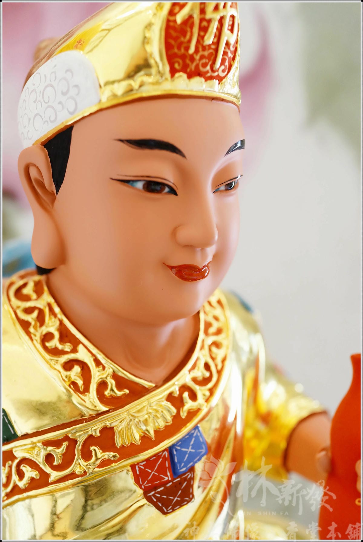 新發神藝-降龍濟公(少年龍濟公金身．黑面濟公)