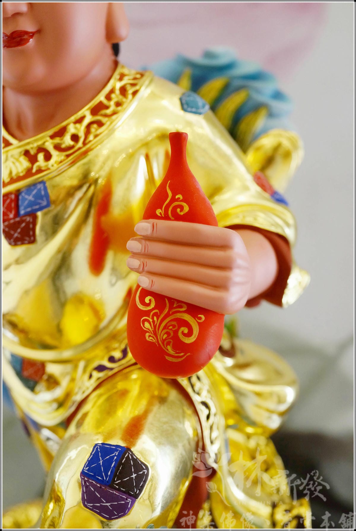 新發神藝-降龍濟公(少年龍濟公金身．黑面濟公)