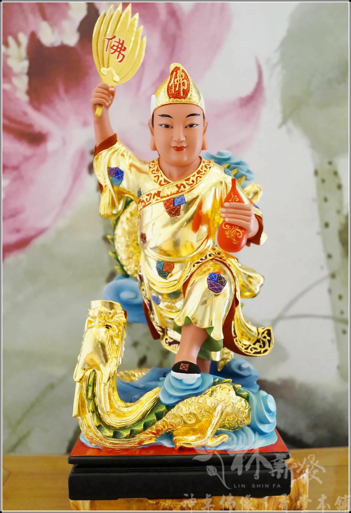 新發神藝-降龍濟公(少年龍濟公金身．黑面濟公)