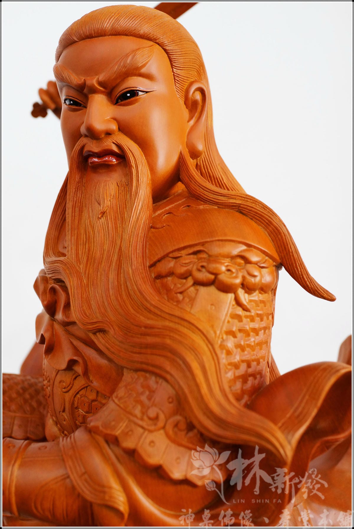 新發神藝-二尺二世代流傳玄天上帝(台灣梢楠/香樟木)