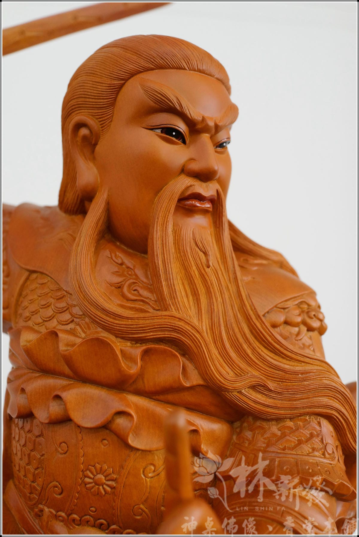 新發神藝-二尺二世代流傳玄天上帝(台灣梢楠/香樟木)