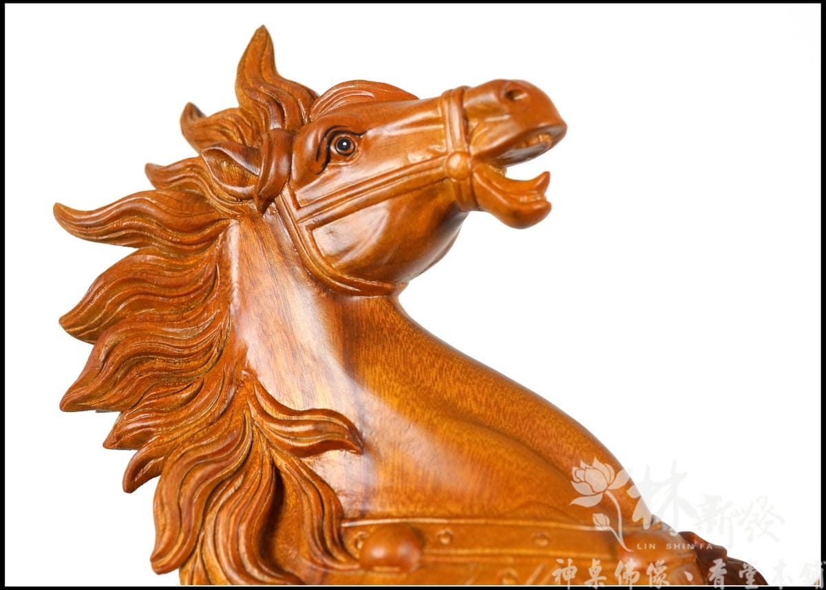 藝術創作-神馬、神蛇蛇王（尺三、二尺二藝術作品）