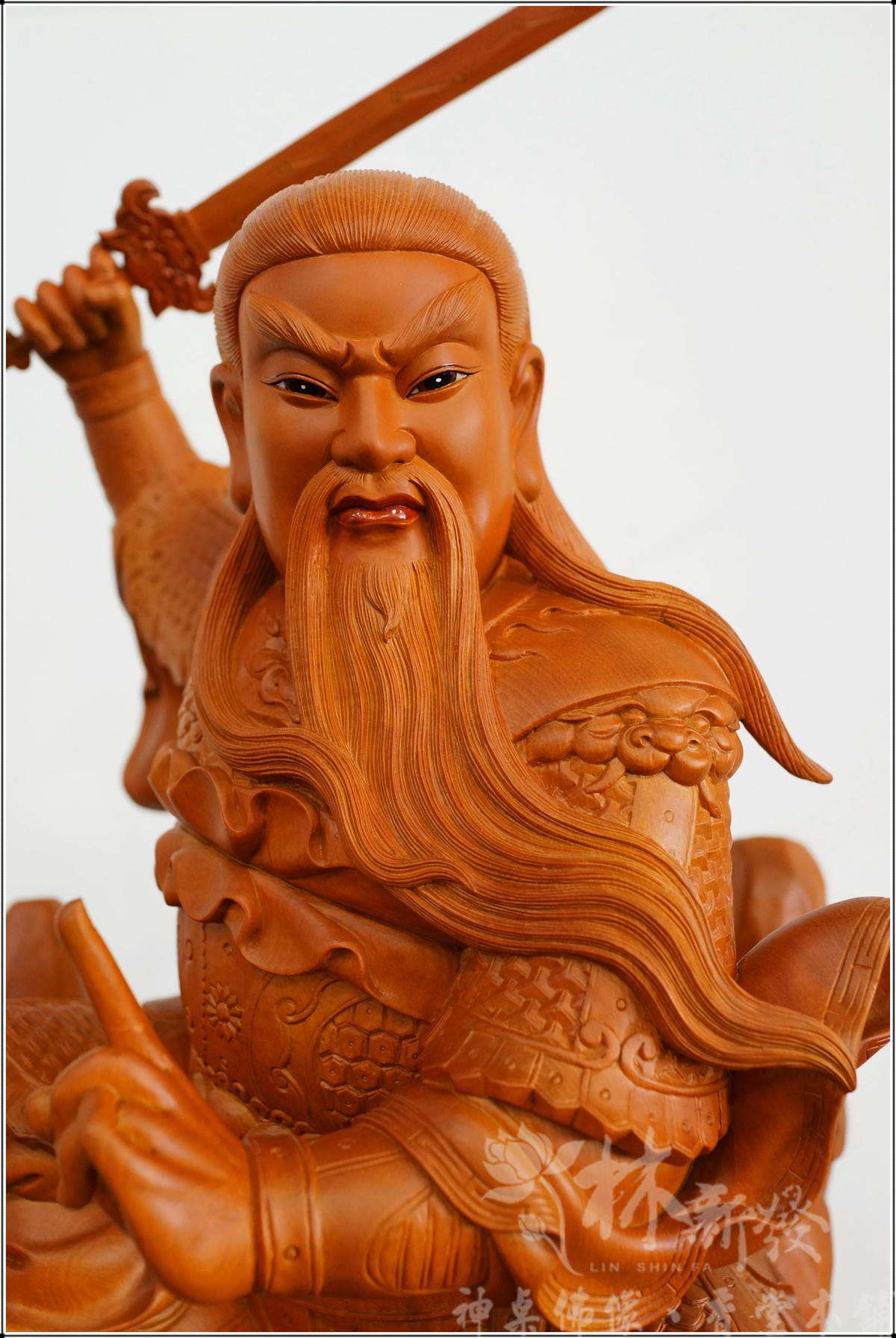 新發神藝-二尺二世代流傳玄天上帝(台灣梢楠/香樟木)