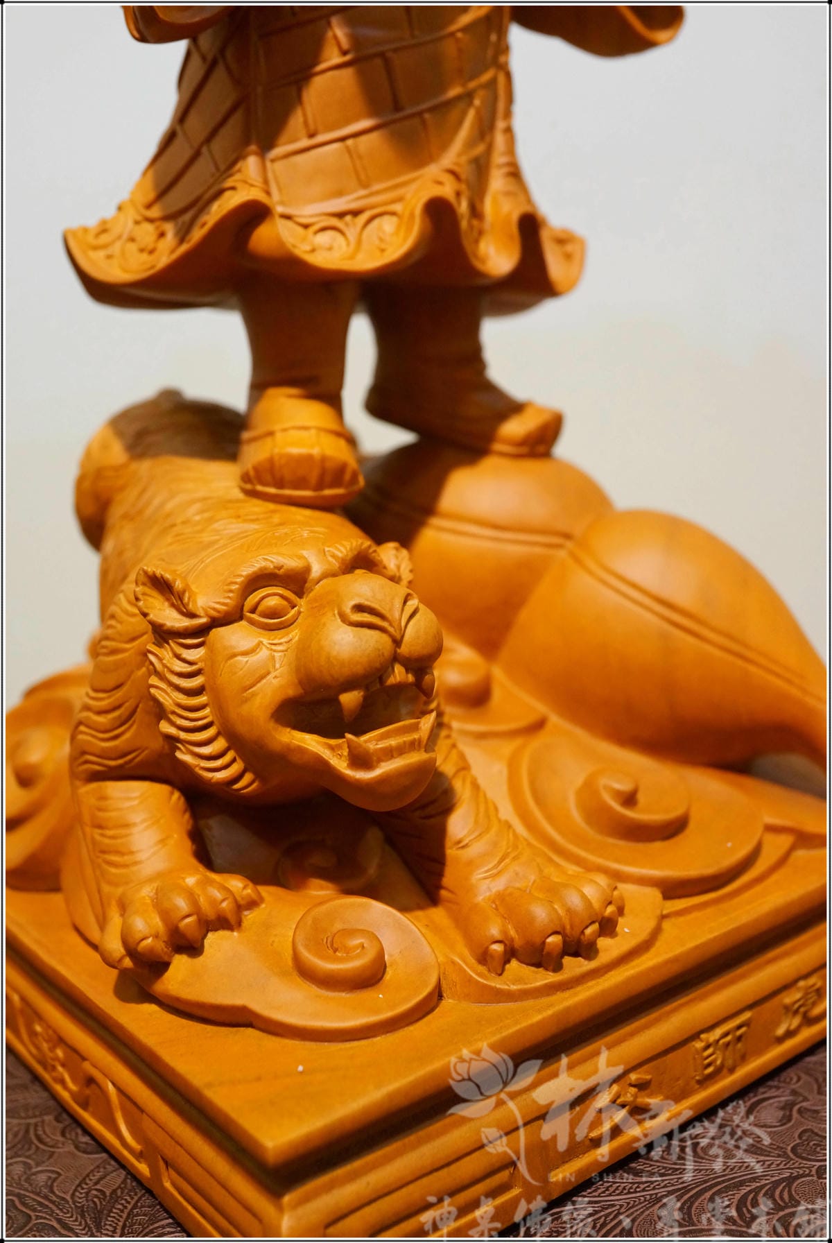 新發神藝-伏虎師父(站體與坐體作品)