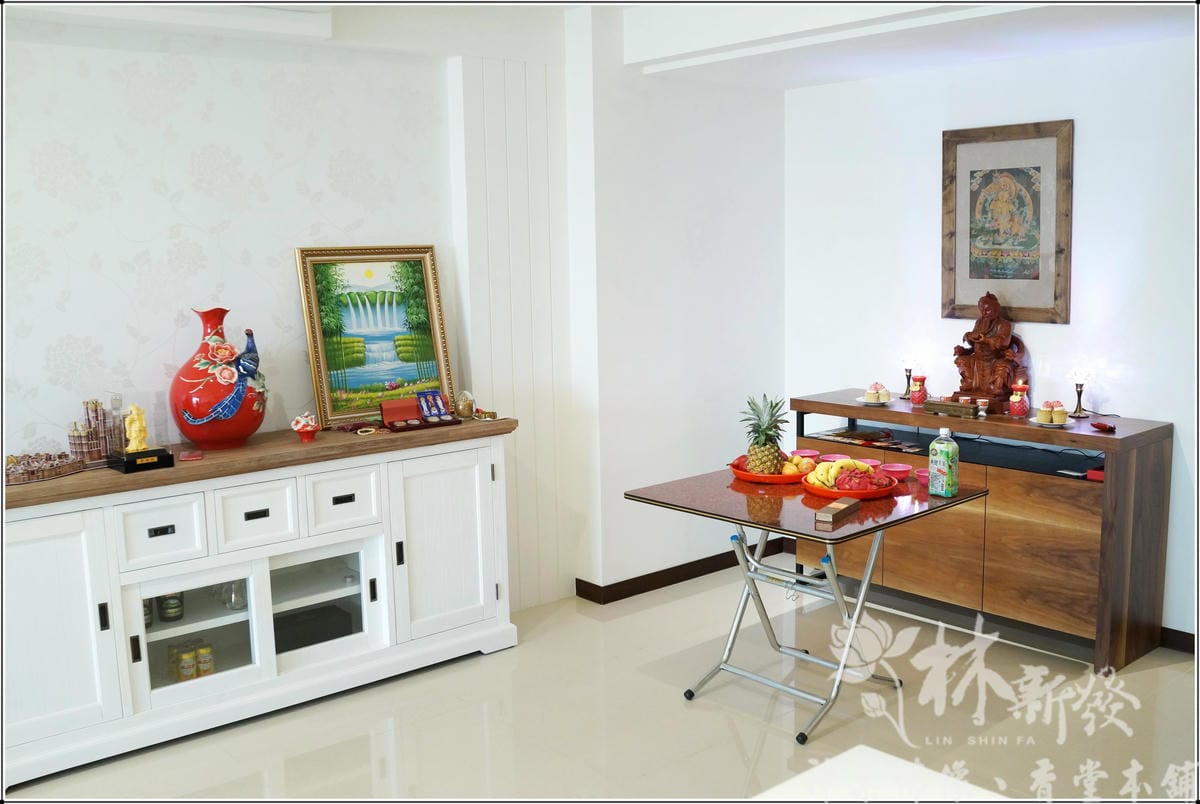 新發神藝-關聖帝君(生意人的財神/恩主公．美洲綠檀木作品)