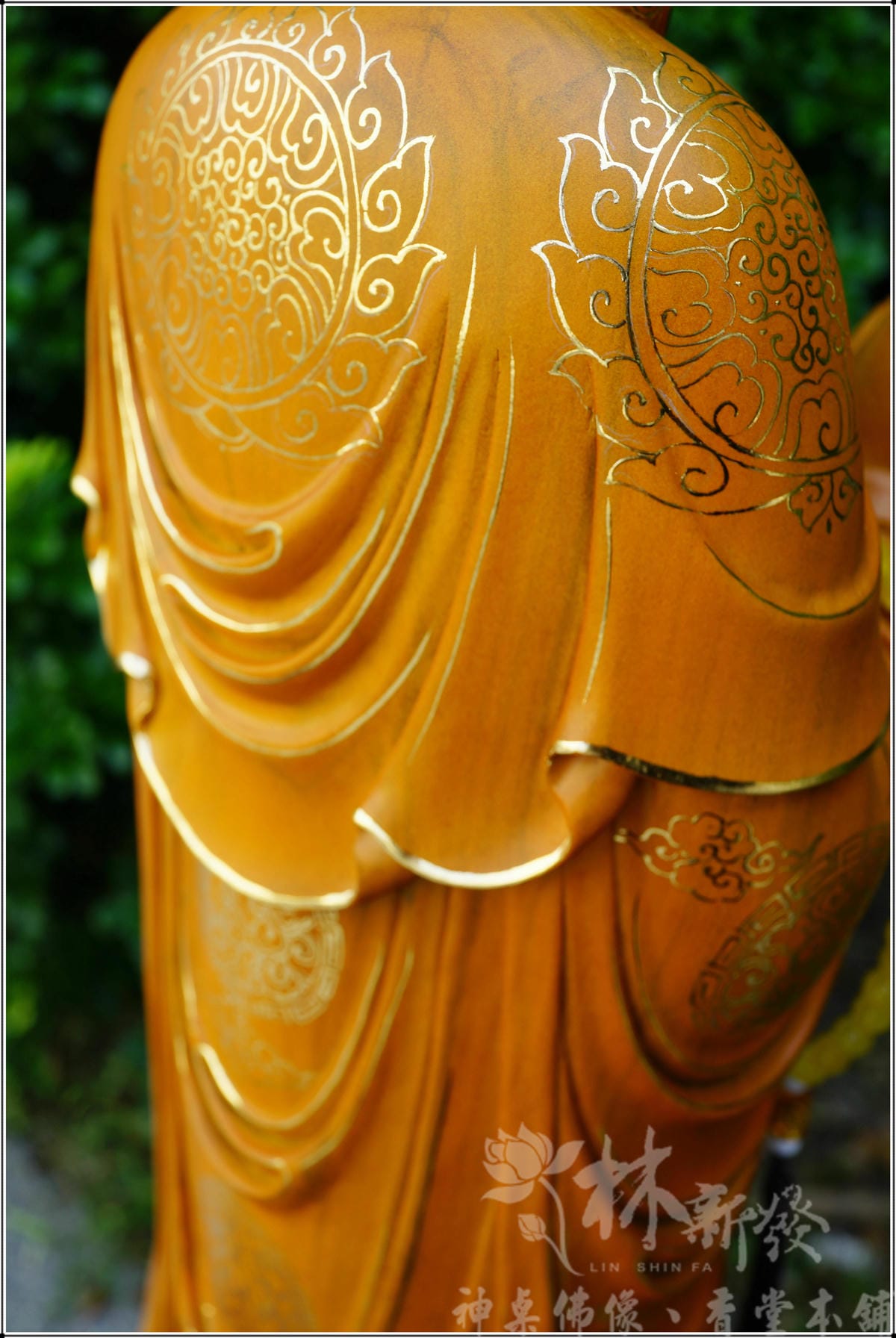 新發神藝-普陀山．南海觀音立像(法輪常轉)