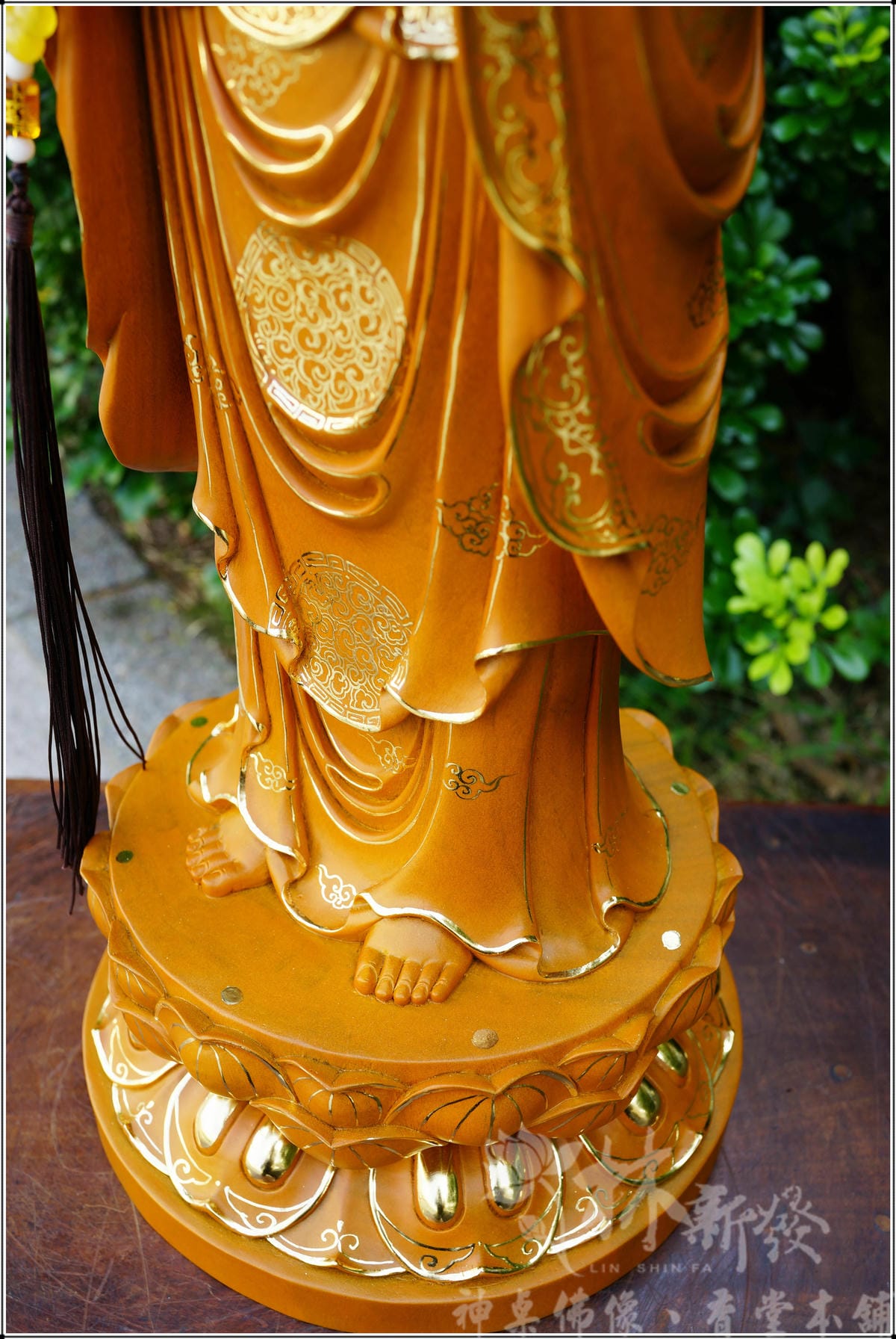 新發神藝-普陀山．南海觀音立像(法輪常轉)