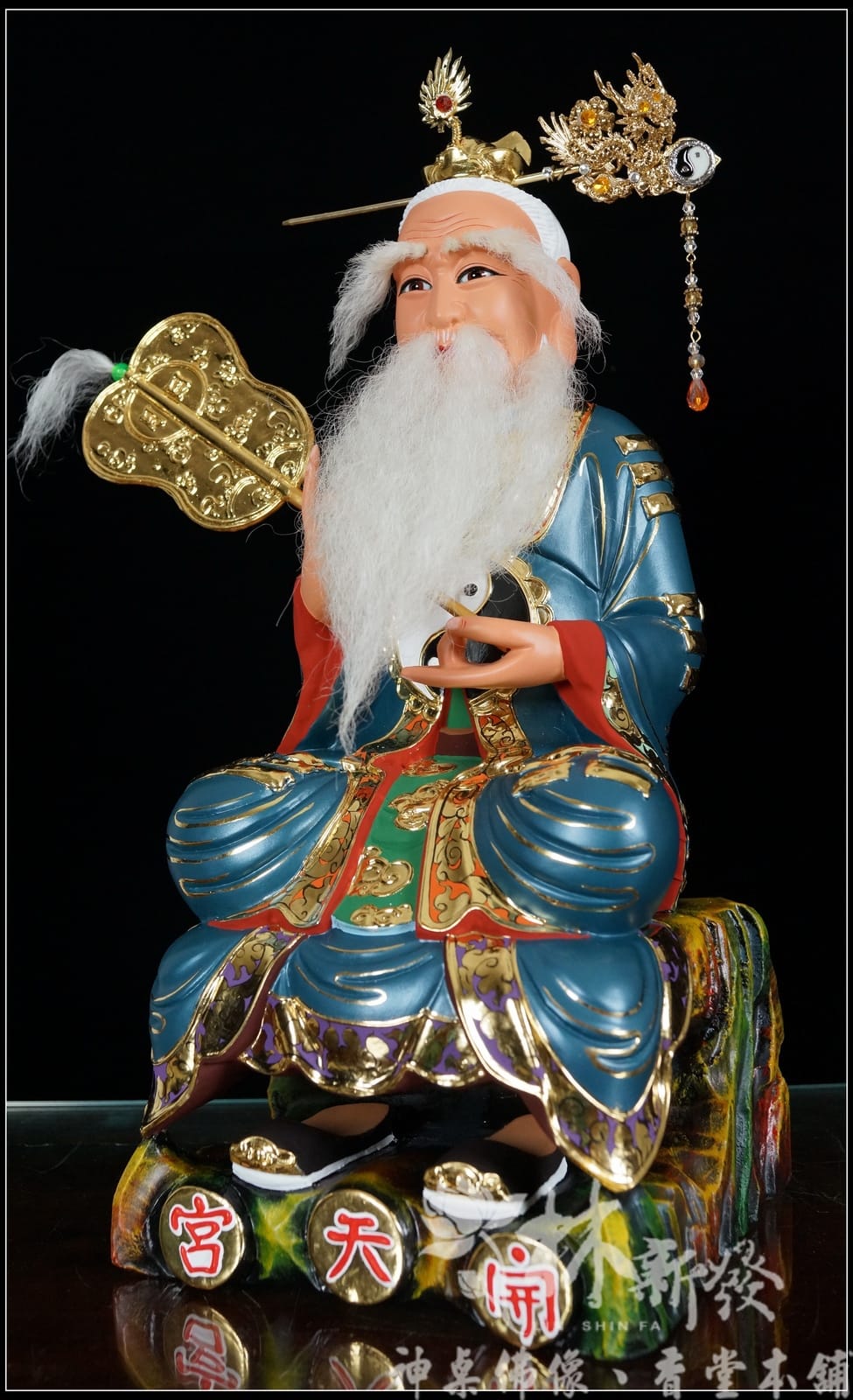 神佛金身翻新-太上道祖（再現莊嚴金身）