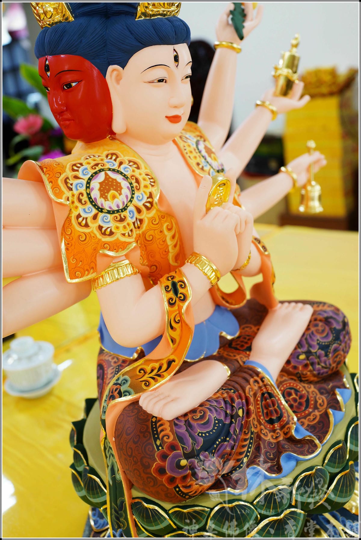 新發神藝-斗姥星君(結合斗姆/摩利支天的極細彩新創作)