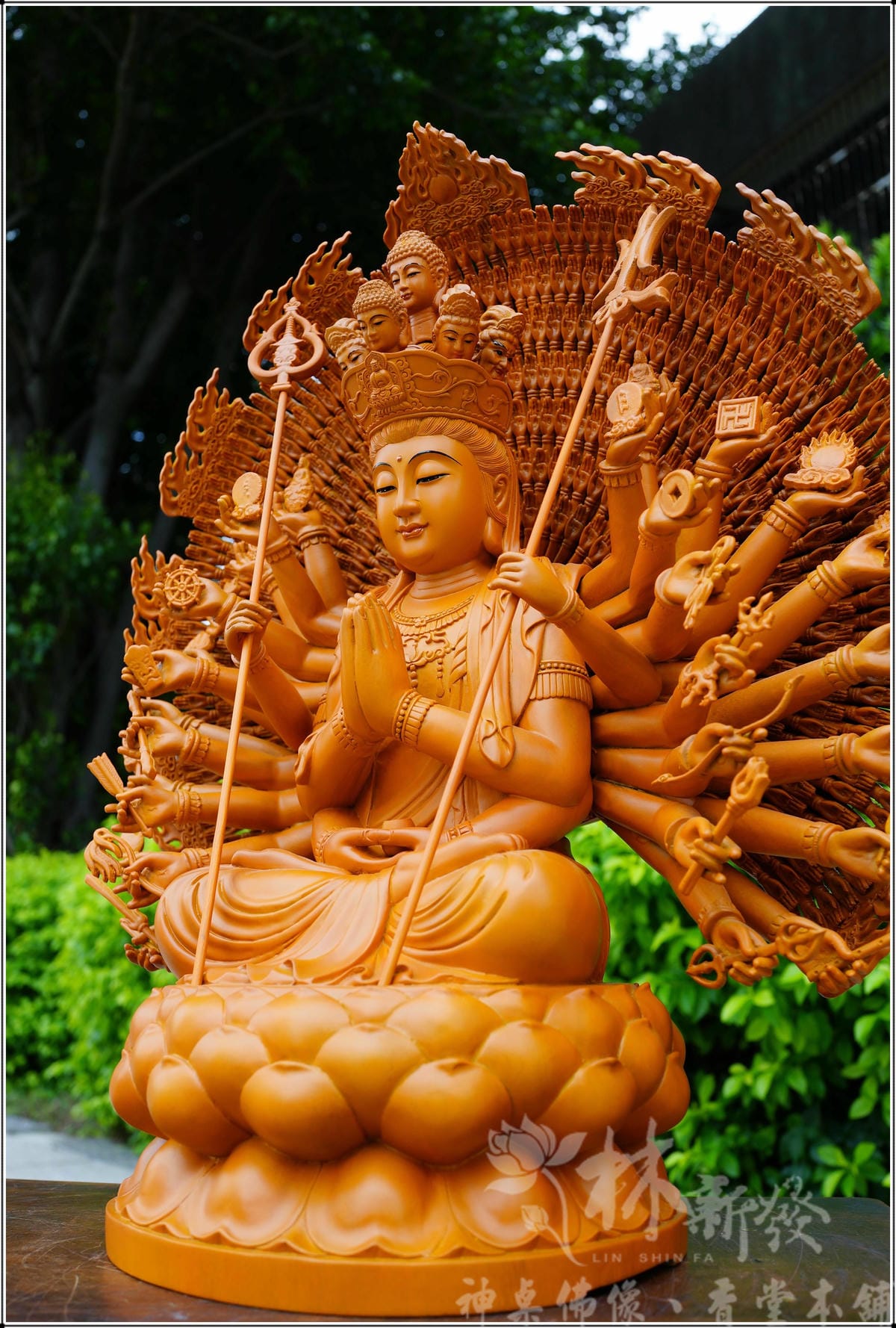 新發神藝-公司佛堂．千手觀音佛堂(純金的圓滿)