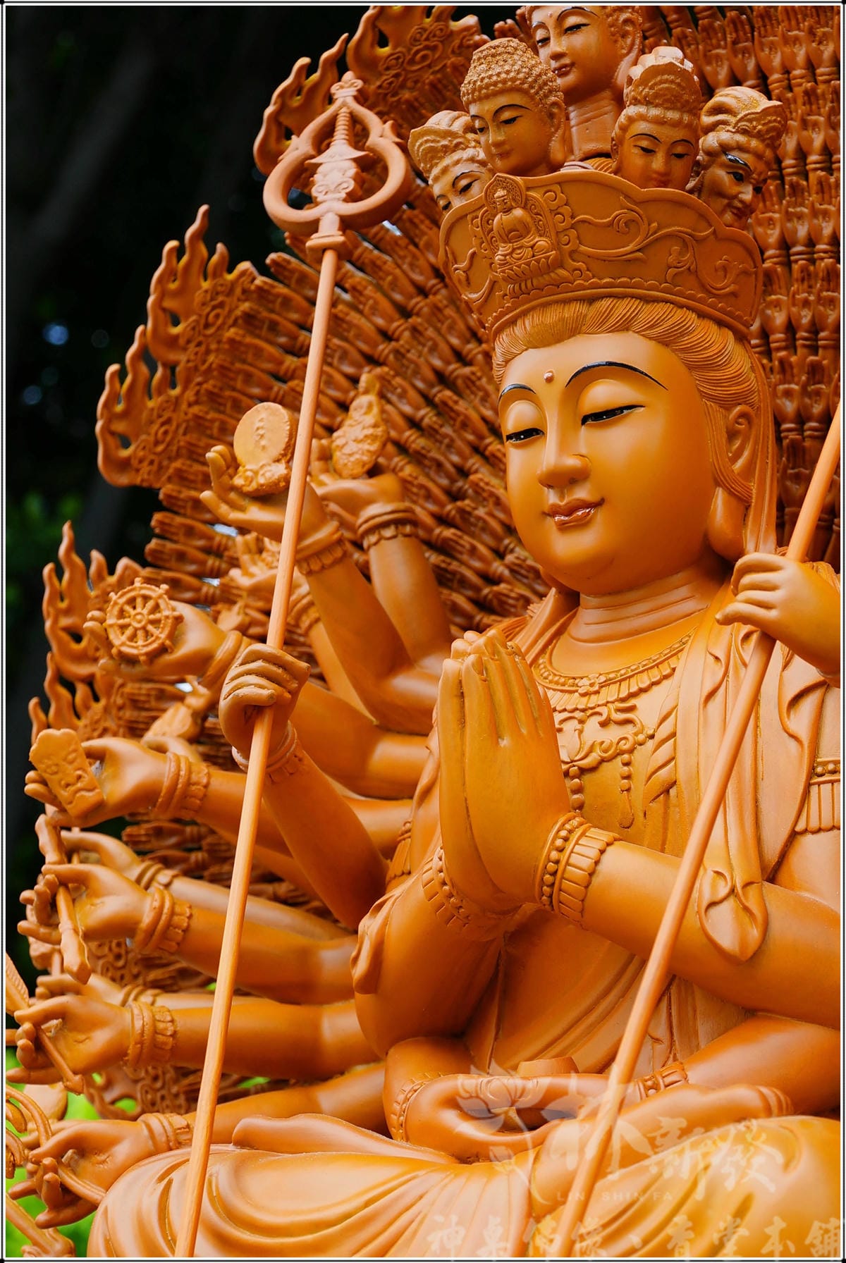 新發神藝-公司佛堂．千手觀音佛堂(純金的圓滿)