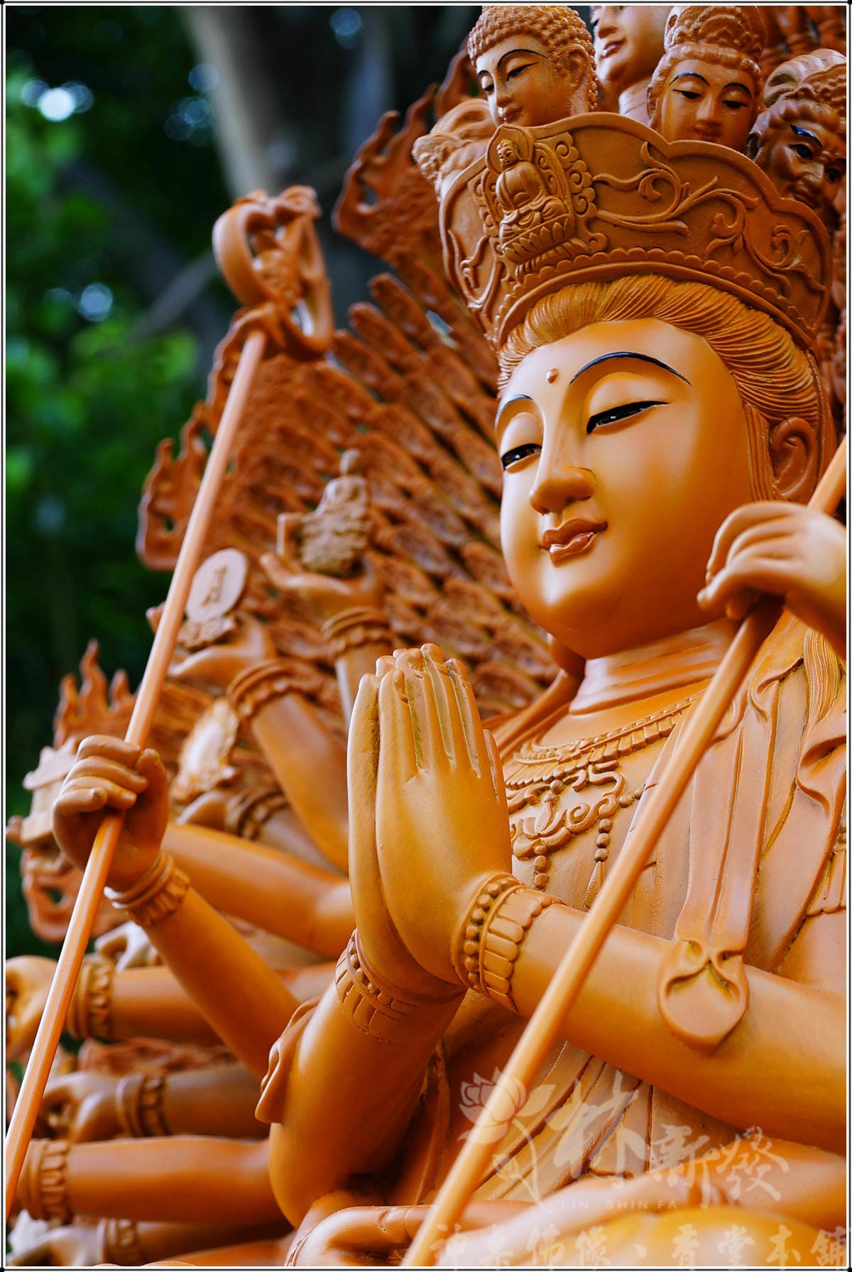 新發神藝-公司佛堂．千手觀音佛堂(純金的圓滿)