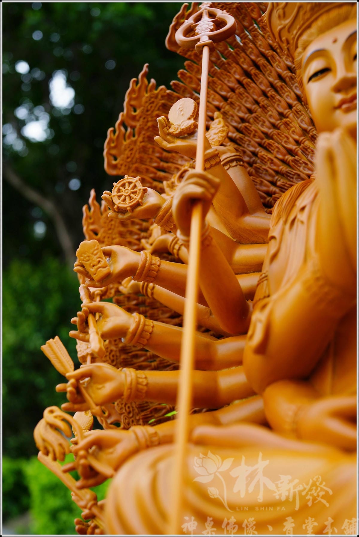 新發神藝-公司佛堂．千手觀音佛堂(純金的圓滿)