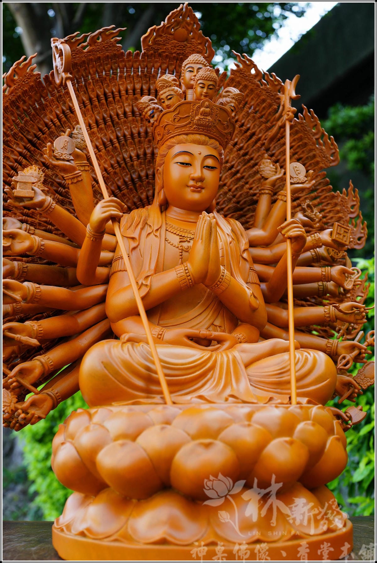 新發神藝-公司佛堂．千手觀音佛堂(純金的圓滿)