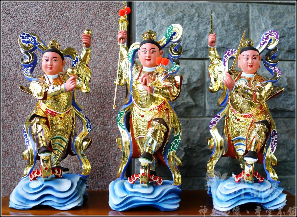 神像佛像修復翻新-中壇元帥/小太子（再現莊嚴金身）