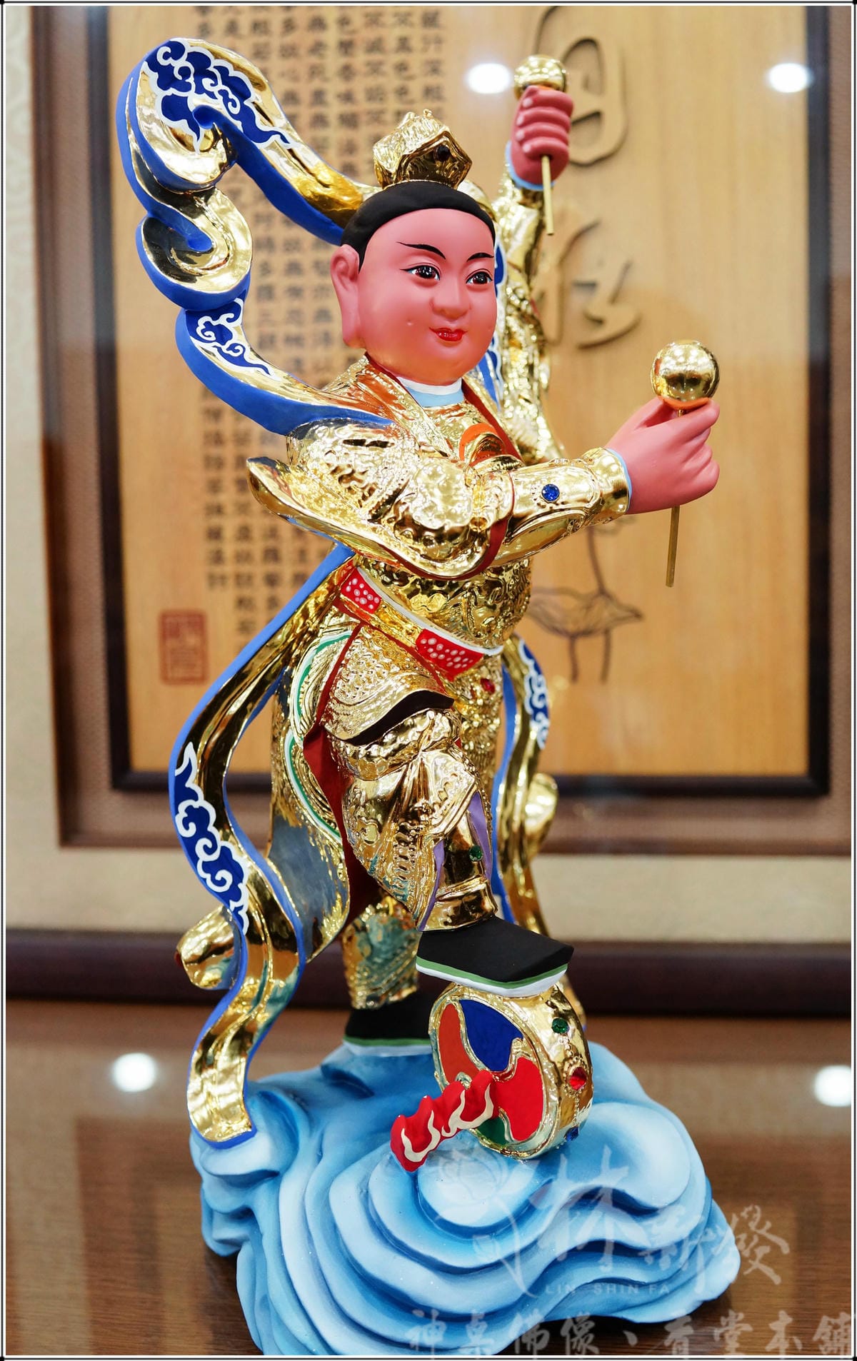 神像佛像修復翻新-中壇元帥/小太子（再現莊嚴金身）
