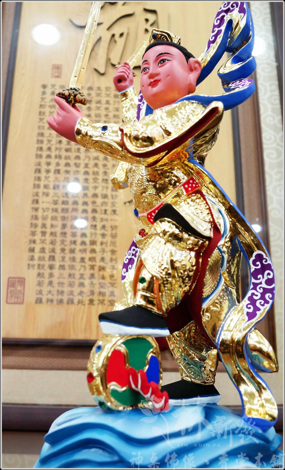 神像佛像修復翻新-中壇元帥/小太子（再現莊嚴金身）