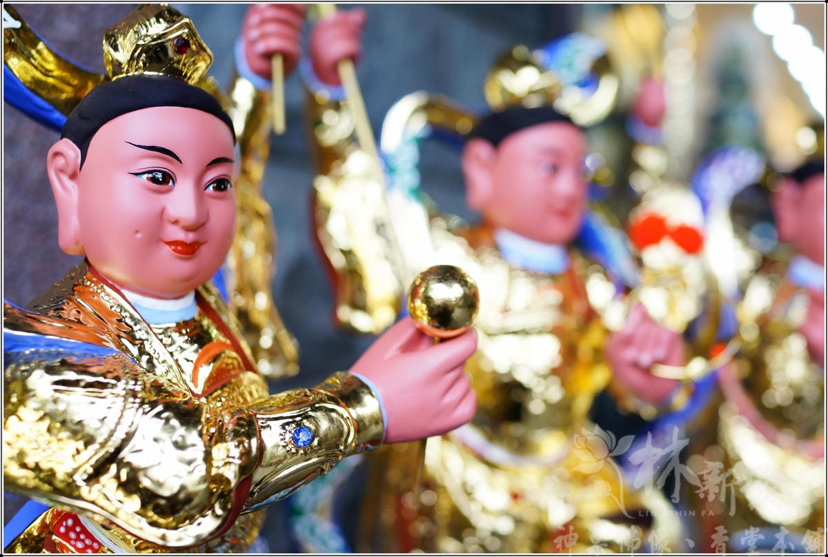 神像佛像修復翻新-中壇元帥/小太子（再現莊嚴金身）