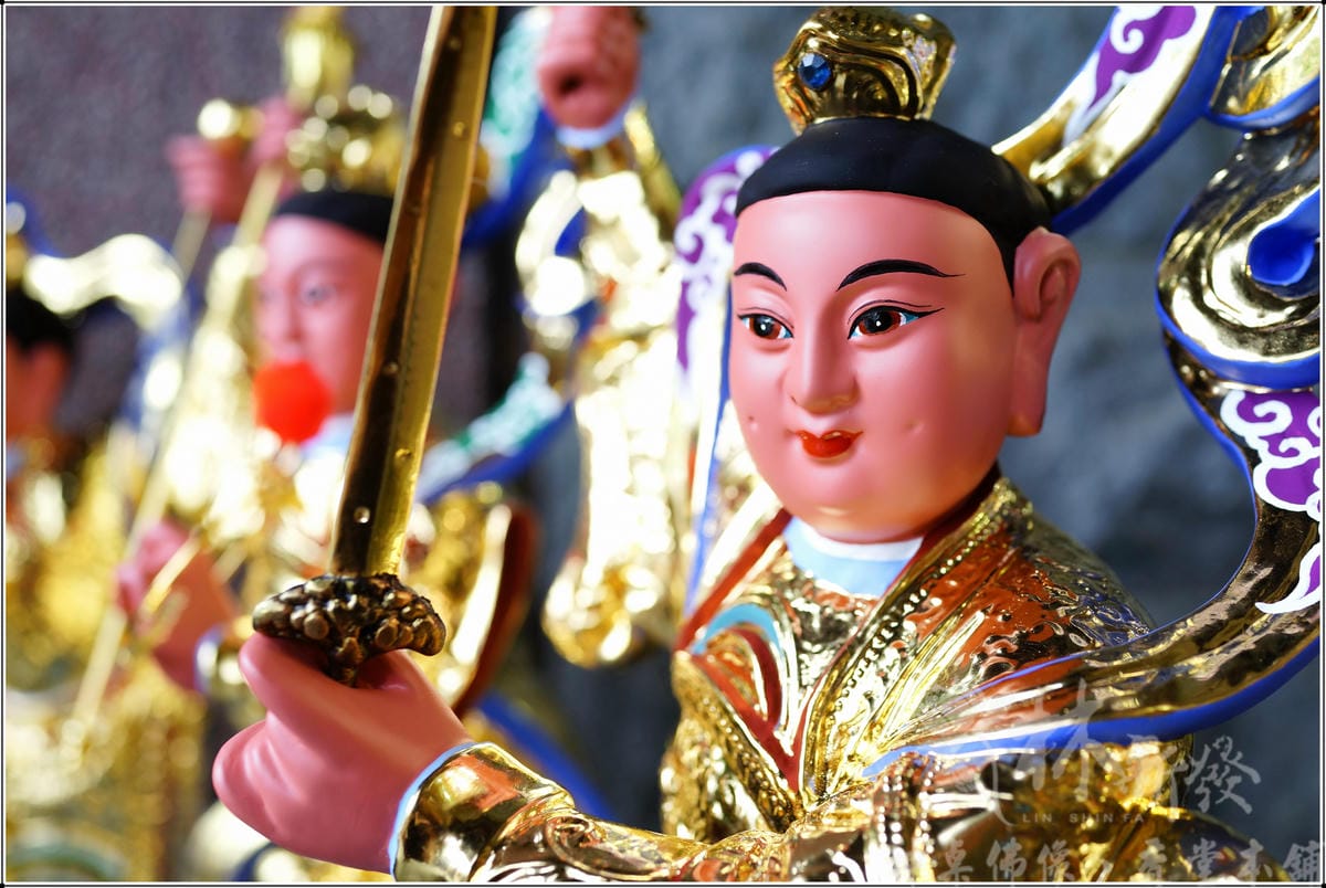 神像佛像修復翻新-中壇元帥/小太子（再現莊嚴金身）