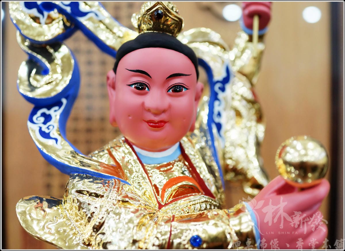 神像佛像修復翻新-中壇元帥/小太子（再現莊嚴金身）