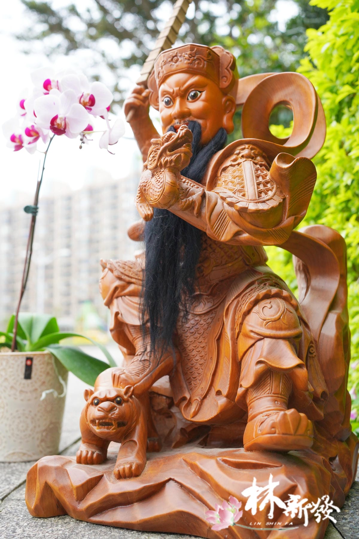 新發神藝-金龍如意正一龍虎玄壇真君(尺六古體神藝) 新發神藝-金龍如意正一龍虎玄壇真君(尺六古體神藝)