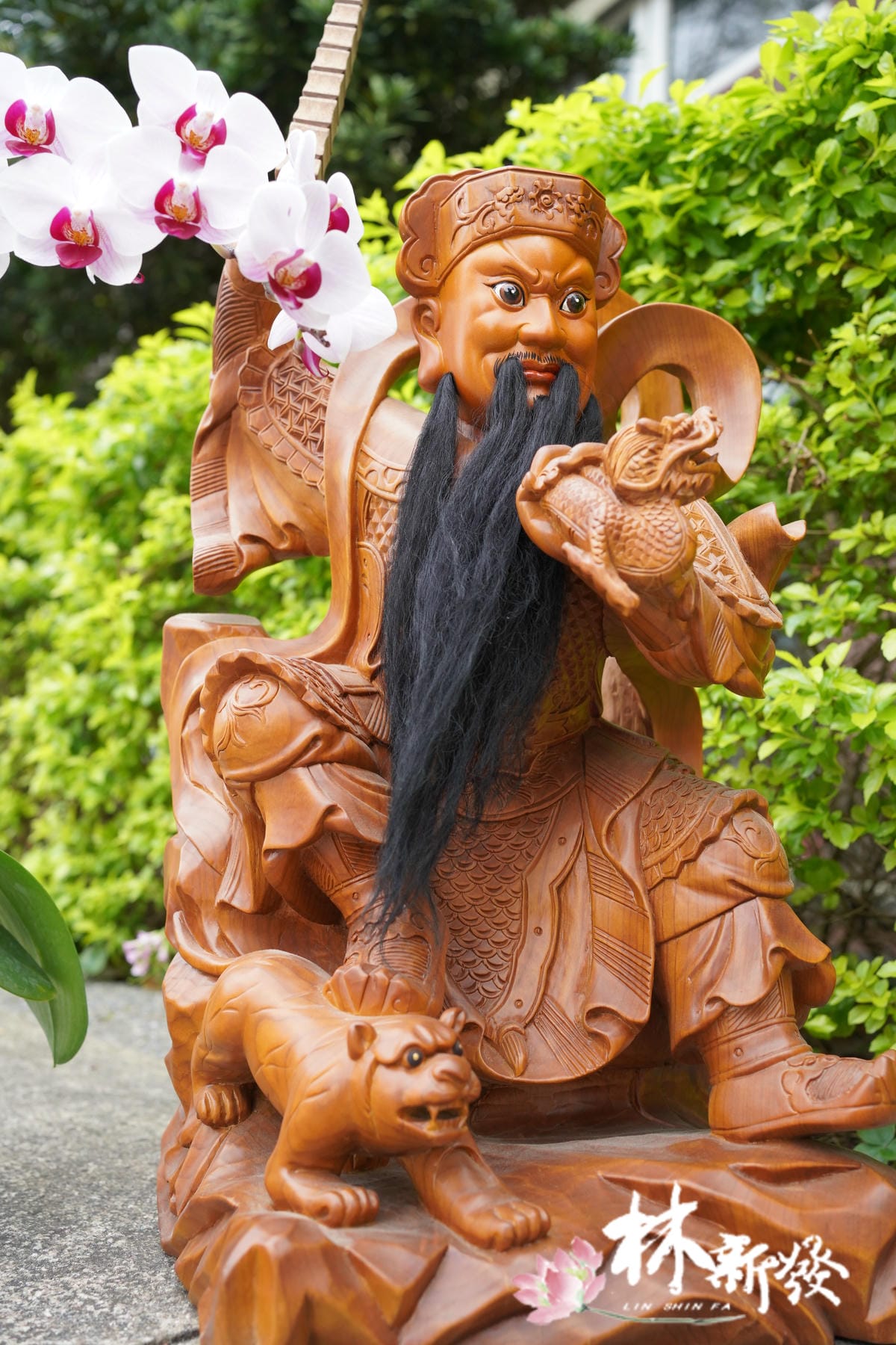 新發神藝-金龍如意正一龍虎玄壇真君(尺六古體神藝) 新發神藝-金龍如意正一龍虎玄壇真君(尺六古體神藝)