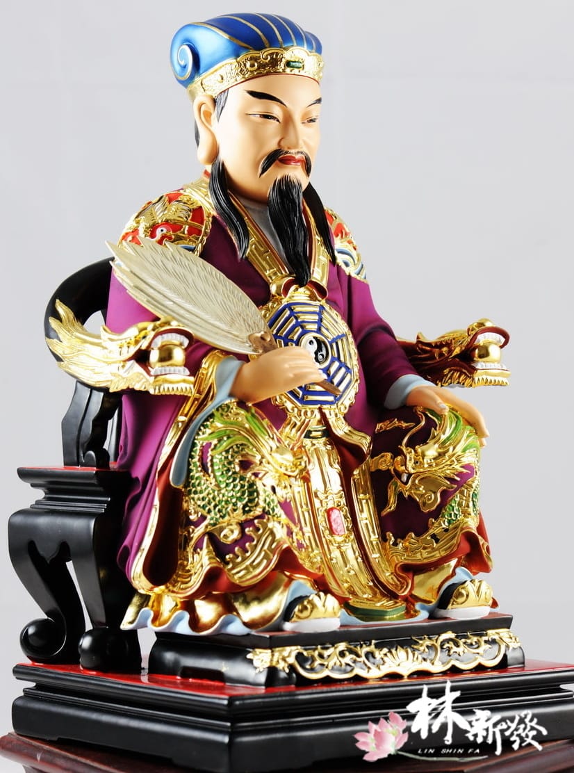 林新發神像-一尺三梢楠木-諸葛孔明_0.jpg