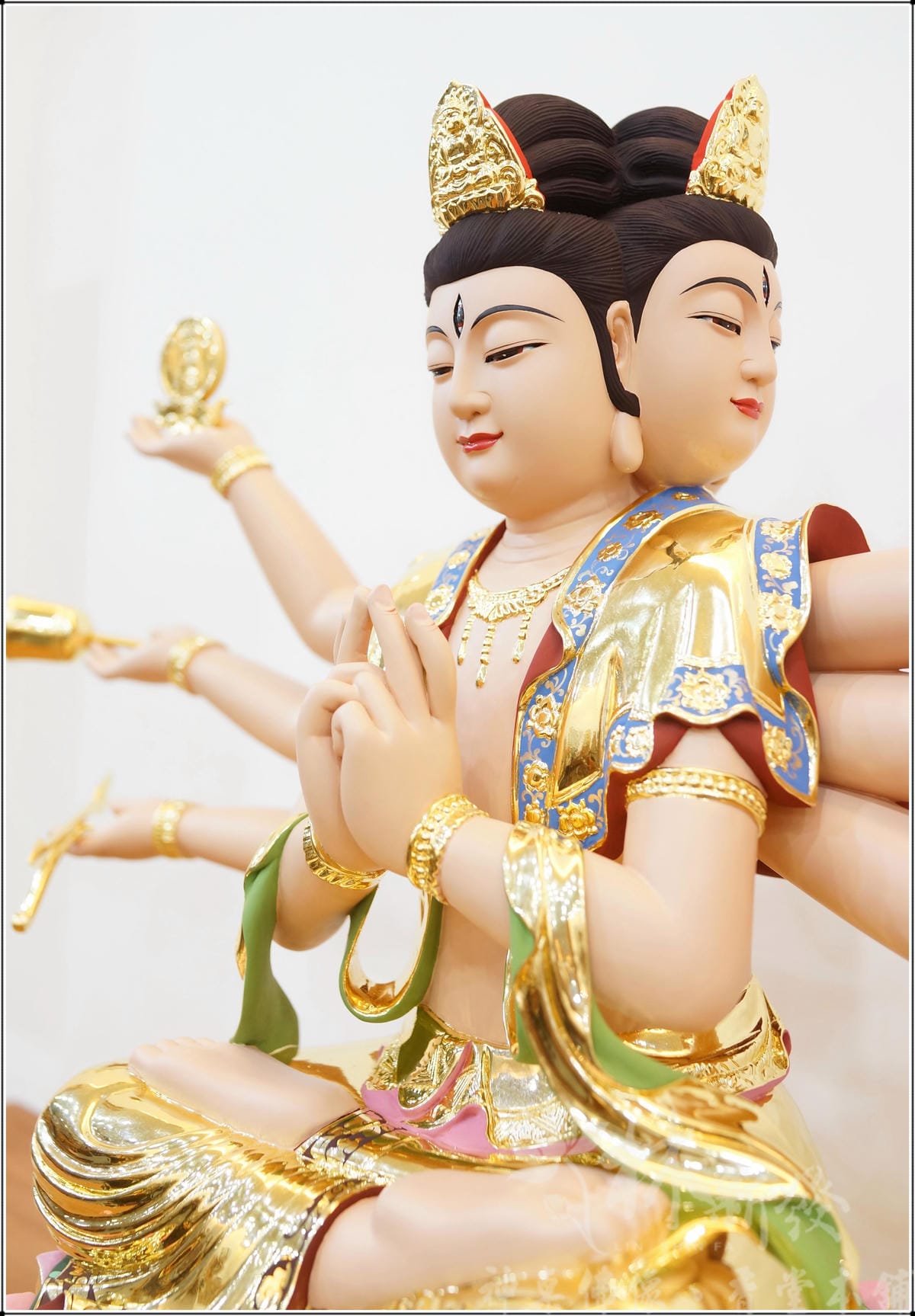 新發神藝-斗姥星君(全蓮花斗母原色與金身)