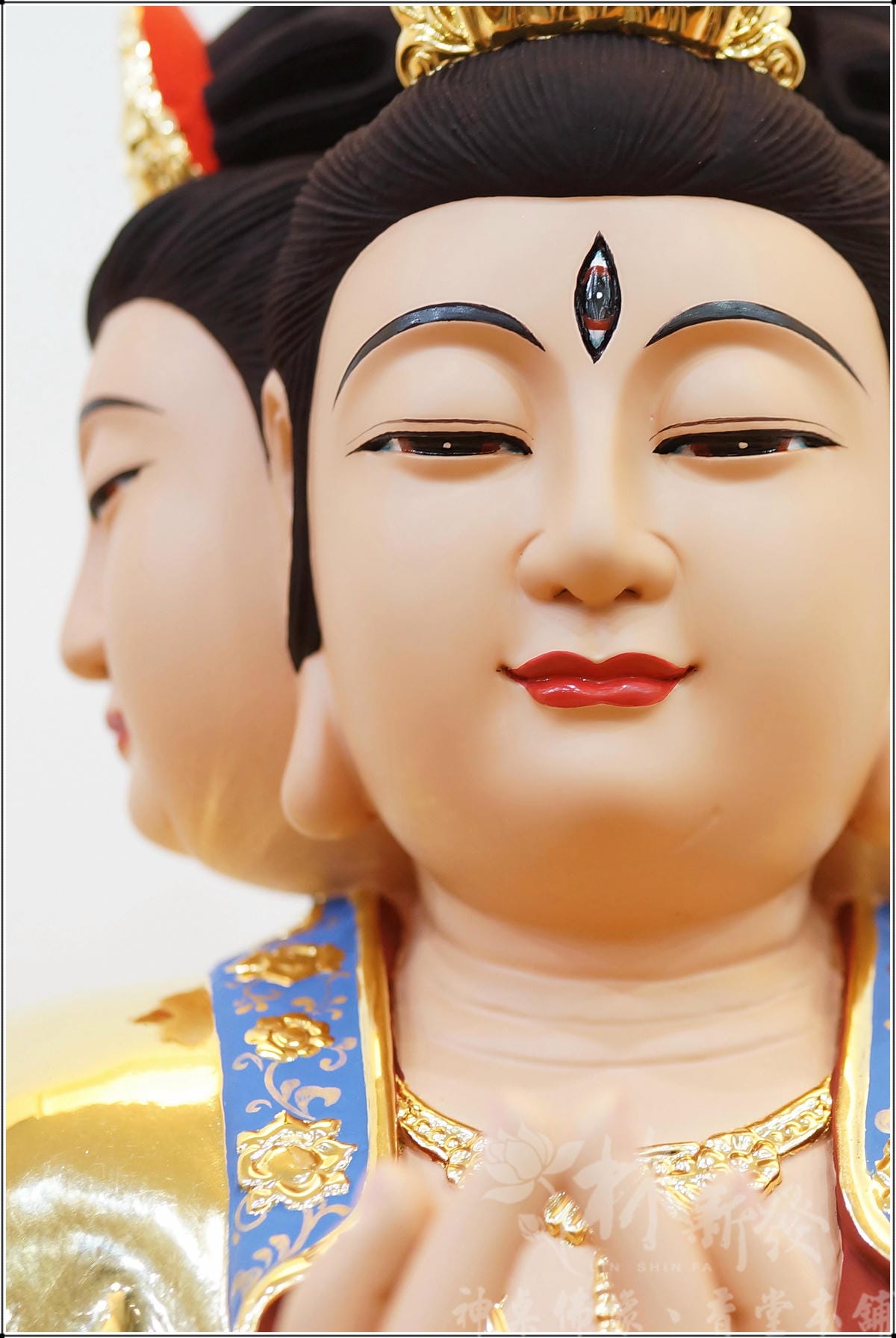 新發神藝-斗姥星君(全蓮花斗母原色與金身)